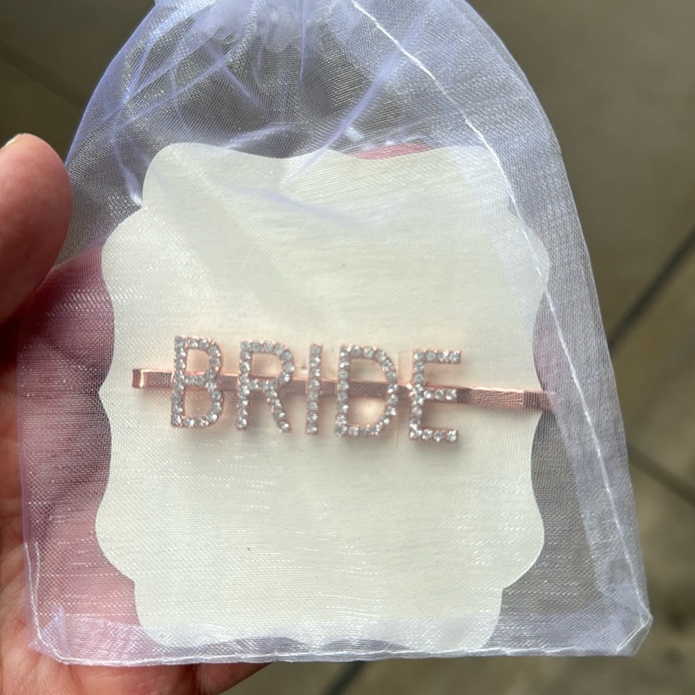 Bride hair pin
